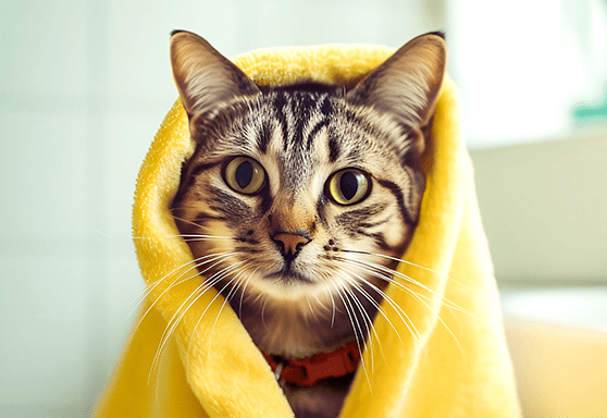 Cat grooming and coat care for improved health and hygiene