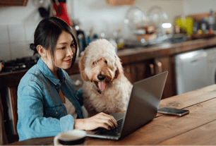 keep your pets busy working from home