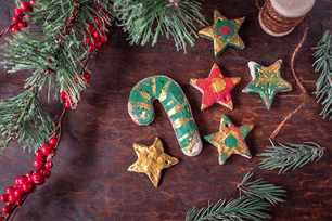 salt dough ornaments