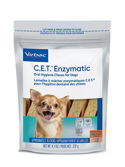C.E.T.® Enzymatic Oral Hygiene Chews for Dogs