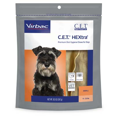 C.E.T.® HEXtra® Premium Oral Hygiene Chews for Dogs