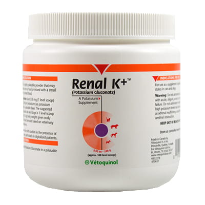 Renal K+™ Powder for Cats & Dogs