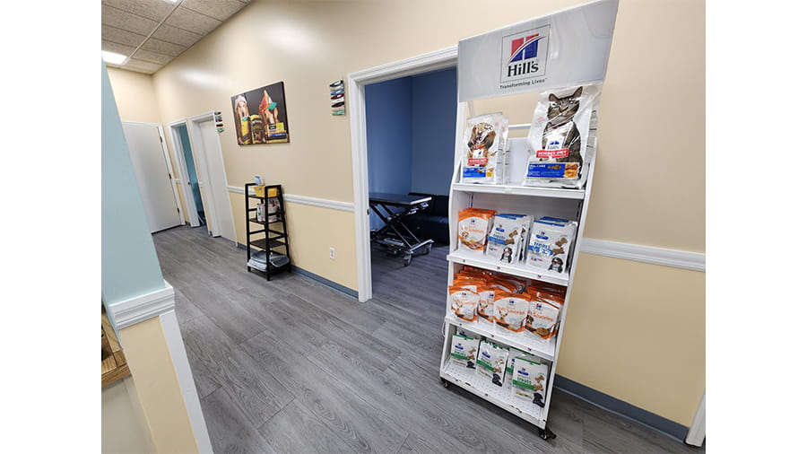 Hallway at VCA Lockwood Ridge Animal Hospital